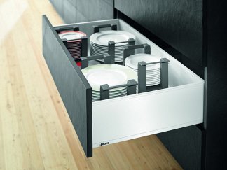 LEGRABOX pure в сборе (C 177, 270 мм), белый шелк LEGRABOX pure в сборе (C 177, 270 мм), белый шелк